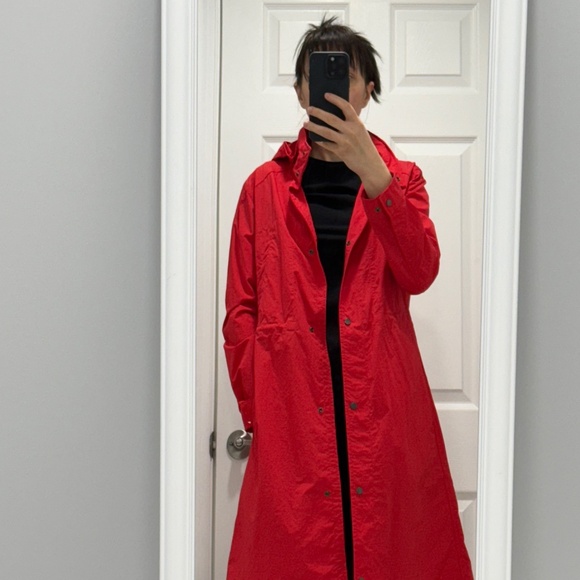 Woolrich Womens Windbreaker Spring Light Weight Jacket with Hood - Picture 5 of 9